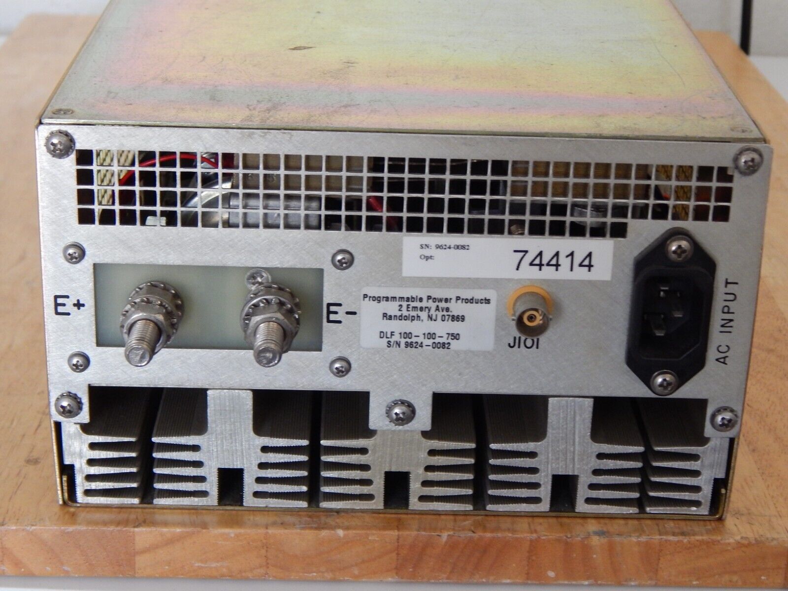 Transistor Devices DLF100-100-750 Electronic Load, 100V, 100A, 750W Transistor Devices DLF100-100-750 Electronic Load, 100V, 100A, 750W